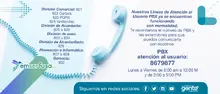 BANNER PBX y Extensiones EMSERFUSA E.S.P.