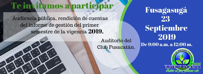 Audiencia Pública De Rendición De Cuentas Primer Semestre de 2019