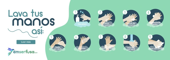 El lavado de manos, clave para evitar contagio del Coronavirus.
